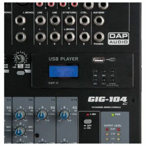 DAP MP3 USB Record Module for GIG