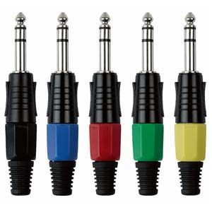 DAP 6.3 mm Jack Plug Stereo Black housing Black, Black